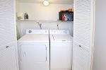 Laundry Closet in Half-Bath